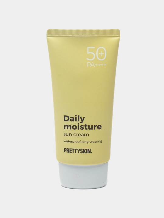 Pretty Skin Увлажняющий солнцезащитный крем для лица SPF50+ РА+++, разных типов кожи, 70 мл