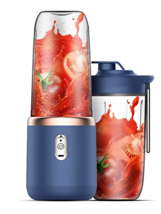 Smuzi va kokteyllar uchun simsiz mini blender, portativ
