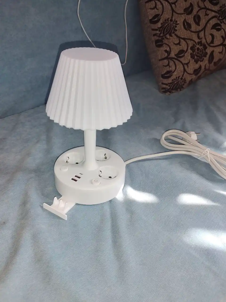 Rozetkali va USB / Type-C portli stol chirog‘i — Smart uzaytirgich 6 in 1