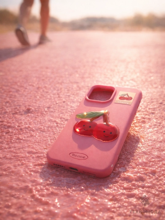 Милый силиконовый чехол с 3D стикерами для iPhone 11/12/13/14/15/16 Pro/ProMax