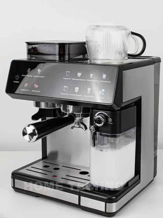 Kompensator va kapuchino qaynatgichli professional qahva mashinasi Duvel 011