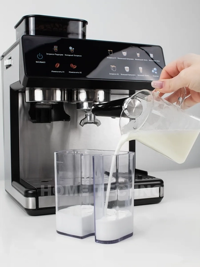 Kompensator va kapuchino qaynatgichli professional qahva mashinasi Duvel 011