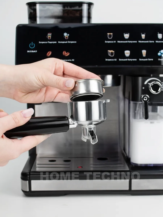 Kompensator va kapuchino qaynatgichli professional qahva mashinasi Duvel 011