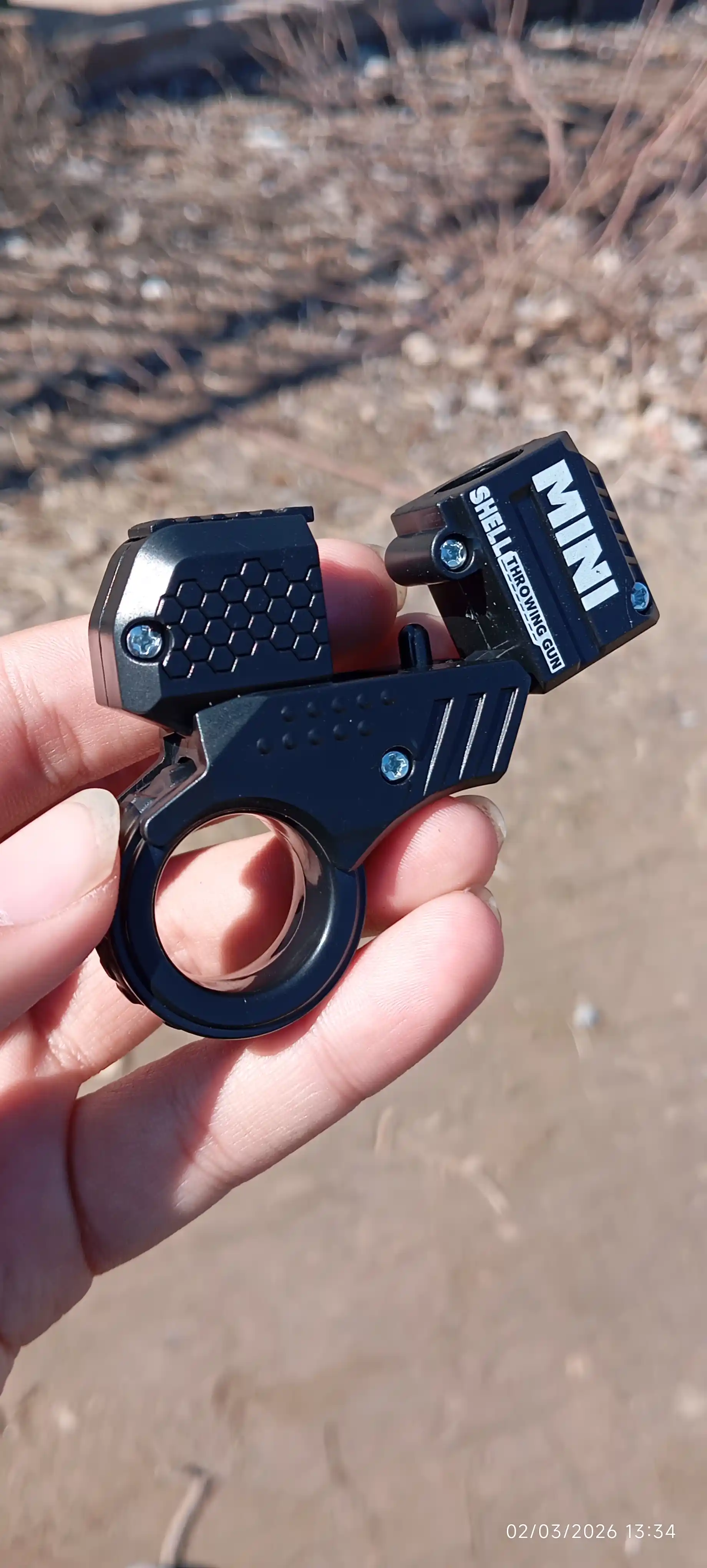 Salqin kichkina marjon qurol, dekompressiyali otish uchun mini to'pponcha