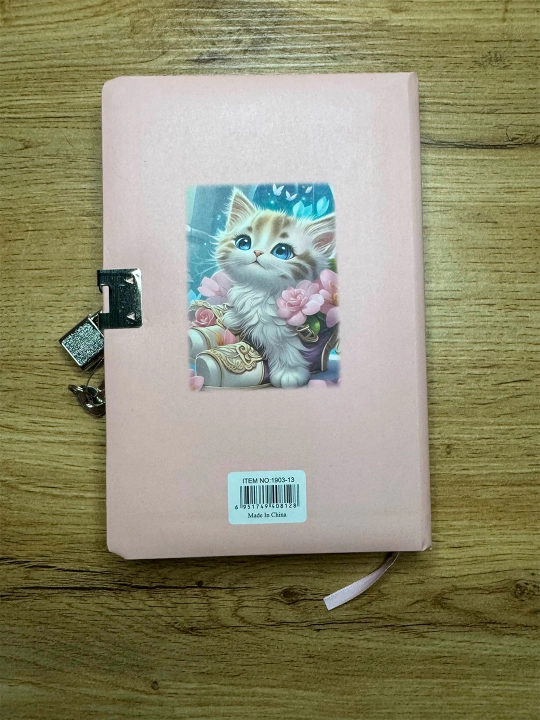 Ежедневник A5, с кодовым замком, с калькулятором, для бизнеса и учёбы, эко-кожа, Блокнот
