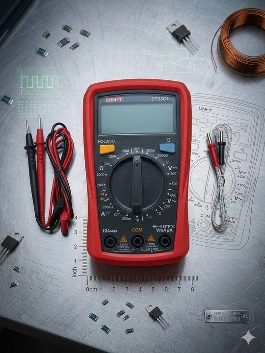 Raqamli multimetr UNI-T UT33C+