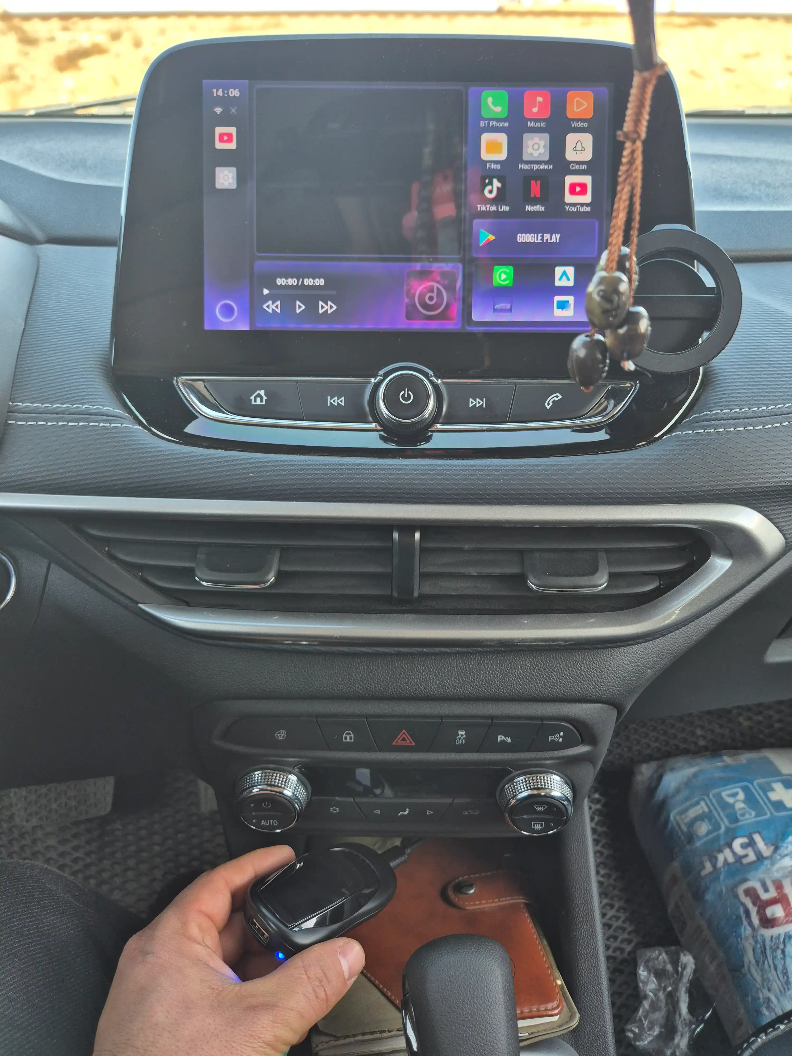 Адаптер CarPlay, 3 в 1, AI Box поддерживает Android 13 и Android Auto