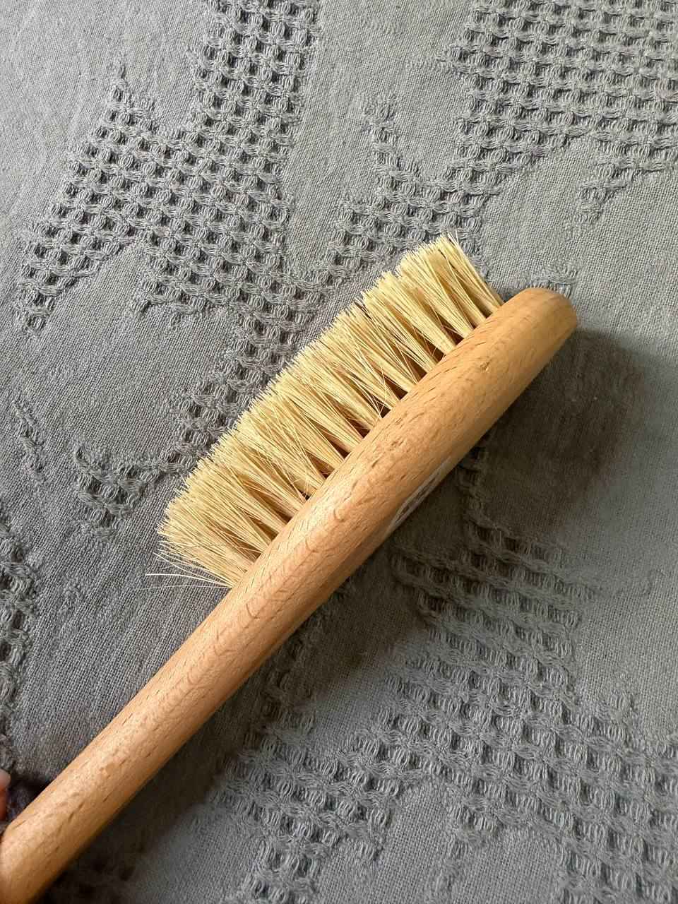 Tanani quruq massaj uchun cho‘tka, sellyulozga qarshi, tabiiy, kaktus tukli, BeautyBox