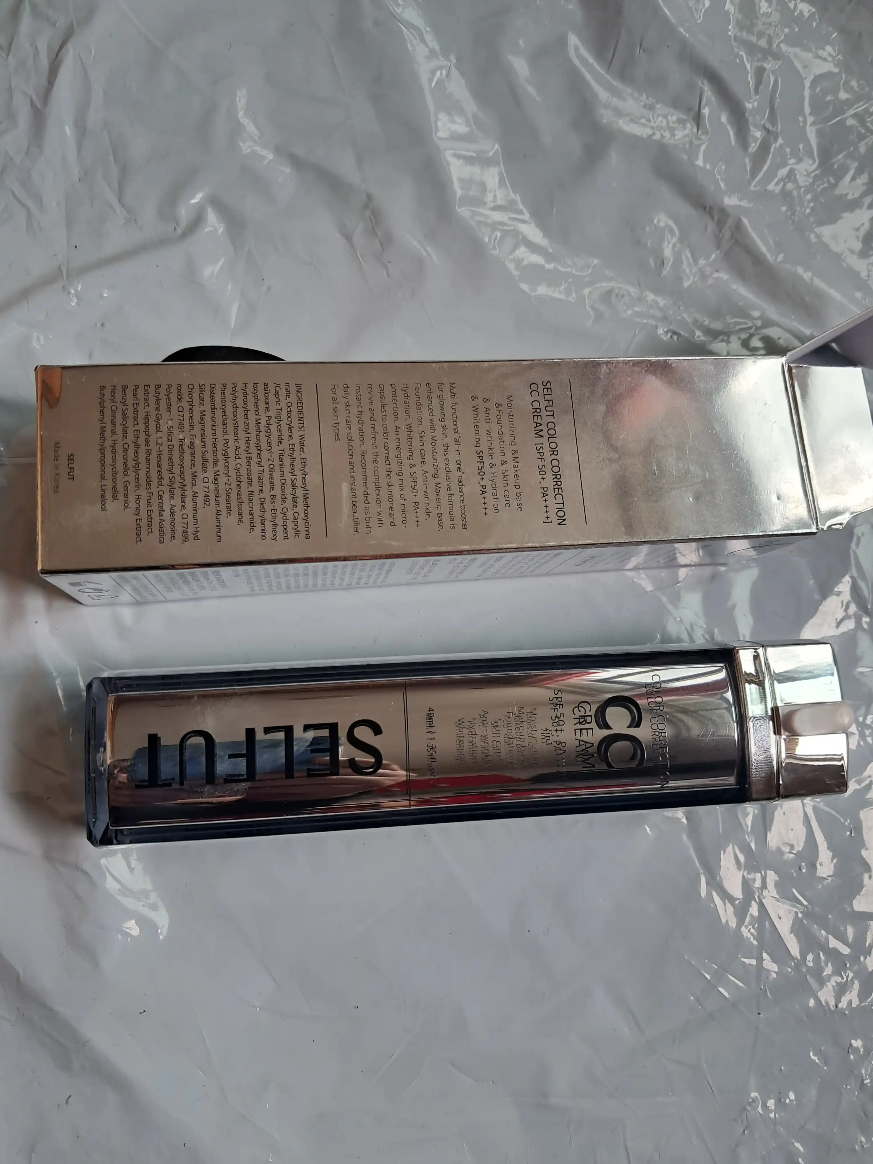 CC крем для лица, 40 мл, SPF 50+, PA++++