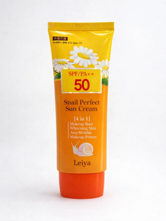 LeiYa  SPF 50 PA+++ 4in1 Oqartiruvchi quyoshdan himoyalovchi krem