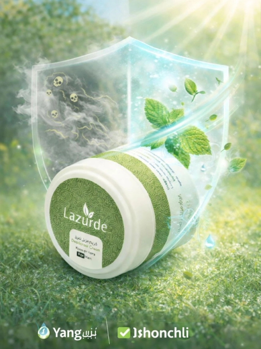 Lazurde Ayollar uchun dezodorant, ter hidiga qarshi antiperspirant krem, 50 g - 