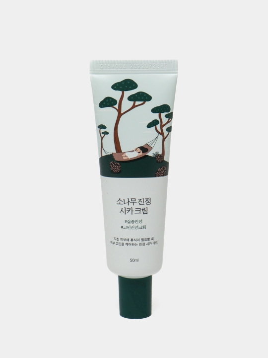 Крем для проблемной кожи Round Lab Pine Calming Cica Cream - 