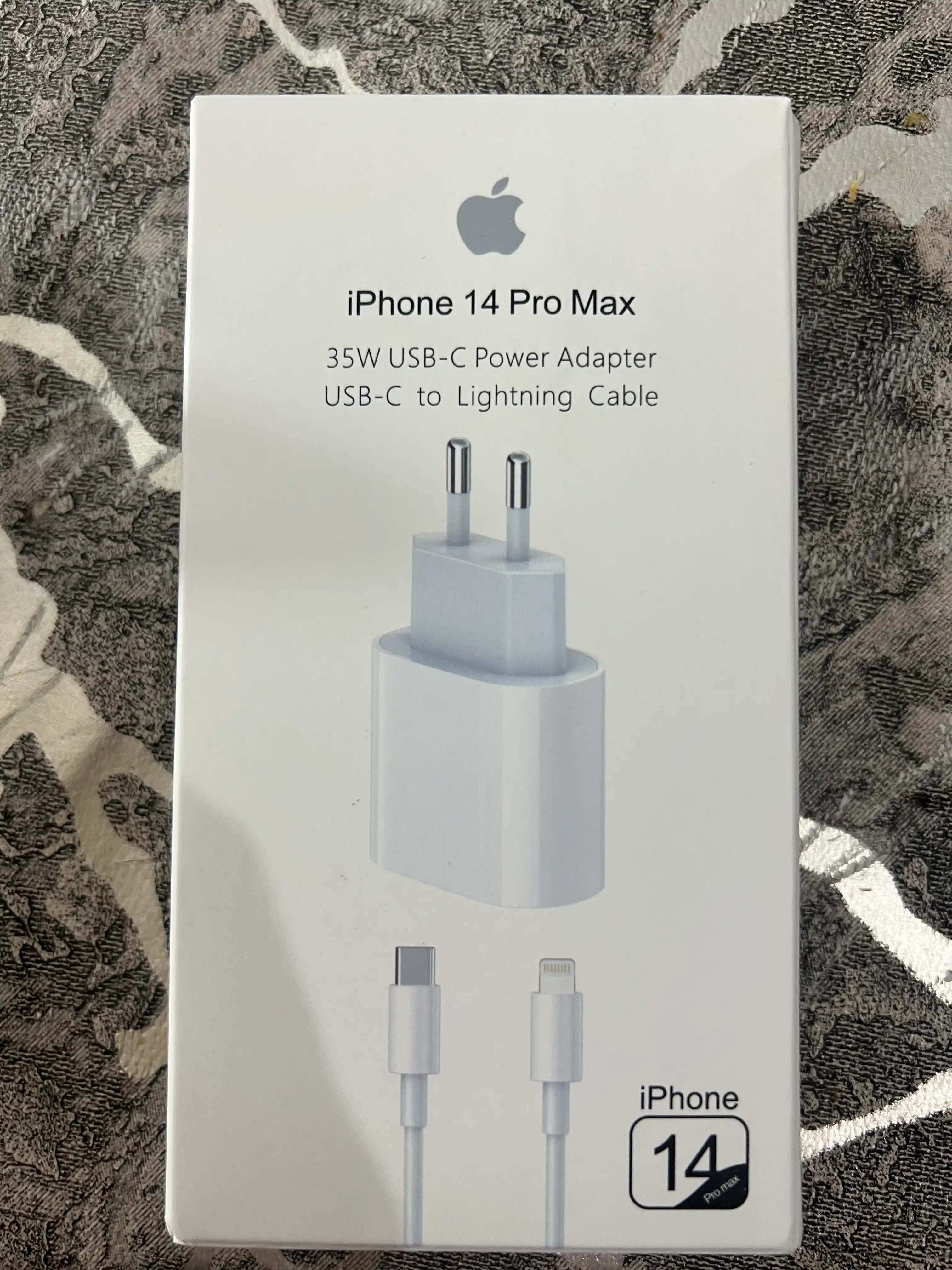 Зарядное устройство для iPhone — адаптер 35W Type-C быстрая зарядка + кабель