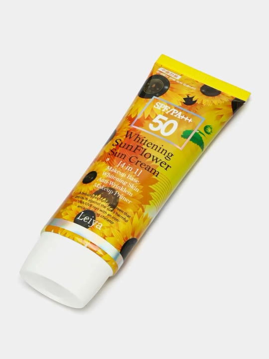 LeiYa  SPF 50 PA+++ 4in1 Отбеливающий солнцезащитный крем