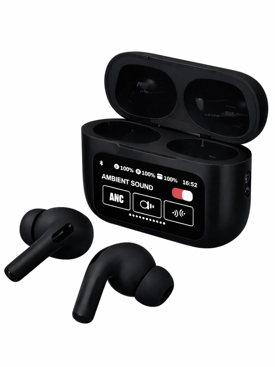 Беспроводные наушники с дисплеем для iPhone и Android Pods Pro 2 iOS, сенсорный экран