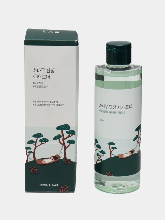 Тоник для проблемной кожи Round Lab Pine Calming Cica Toner