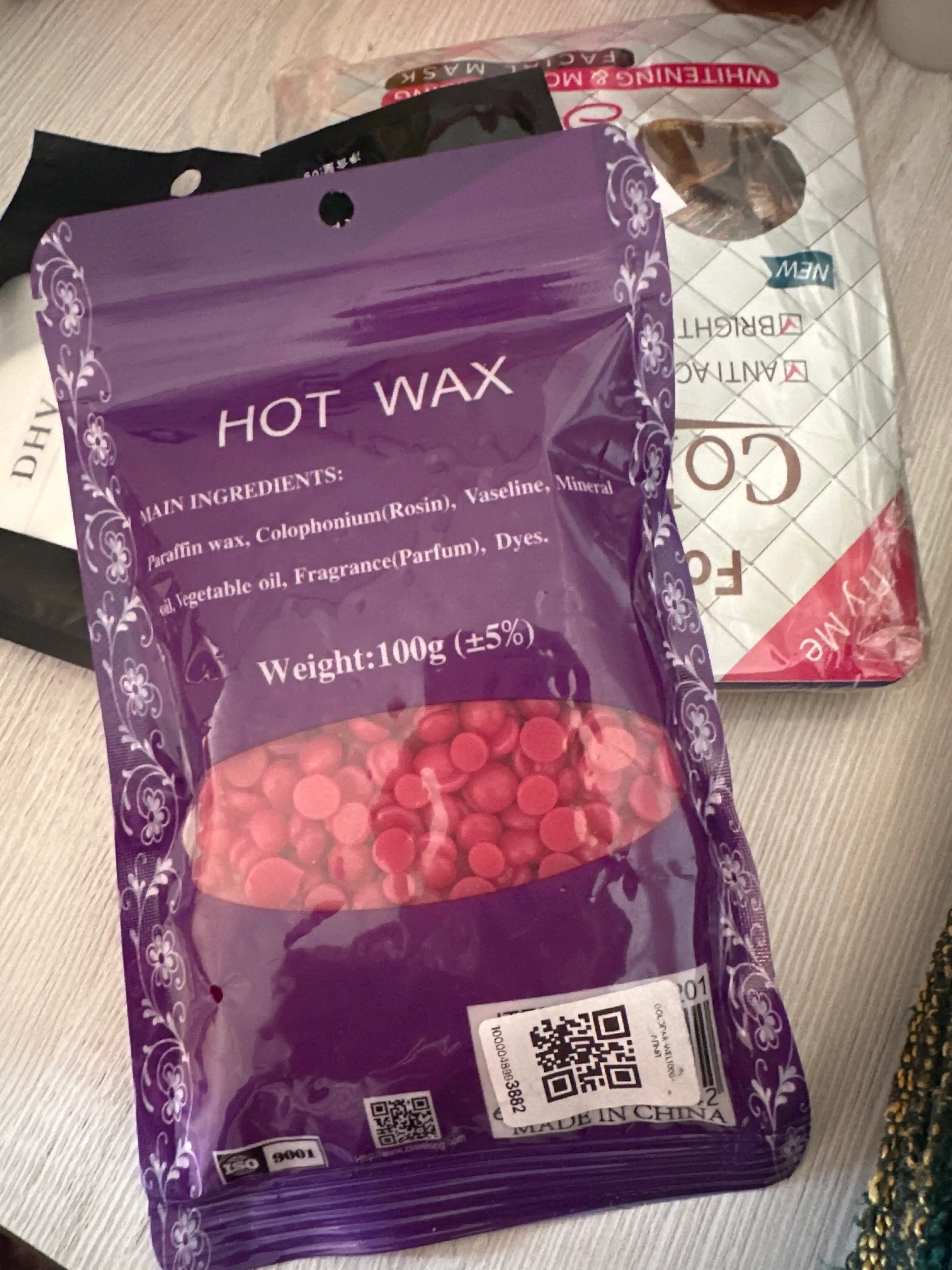 Горячий воск в гранулах для депиляции Hot Wax, 100 г, 200 г, 300 г, 400 г