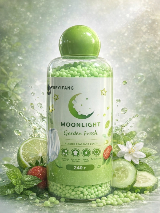 MOONLIGHT Garden Fresh 240 g kir yuvish granulalari — 30 kungacha saqlanadigan yangilik
