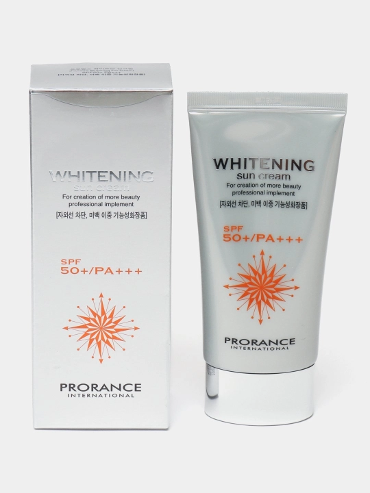 Отбеливатель против загара Prorance Whitening Sun Cream SPF 50+, PA + + + 70 мл - 