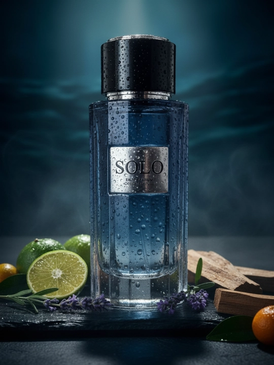 Мужские духи Luxury SOLO (стиль Dior Sauvage) стойкий мужской парфюм, подарок для мужчины