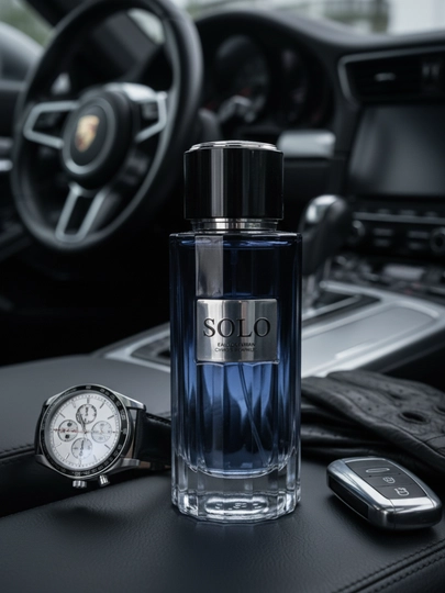 Мужские духи Luxury SOLO (стиль Dior Sauvage) стойкий мужской парфюм, подарок для мужчины - 