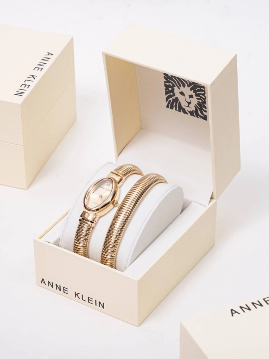 Ayollar qo'l soati Anne Klein AK5178, bilaguzuk bilan to'plam
