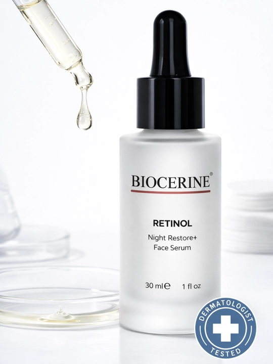 BIOCERINE Retinol Complex tungi yuz sivorotkasi 30 ml