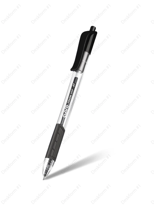 Ручка шариковая Trion Grip RT 1,0 мм Claro, TrionGripRTbl - 