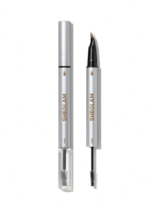 Sheglam Real Flow Laminating Brow Pen-Chocolate qosh flomasteri - 