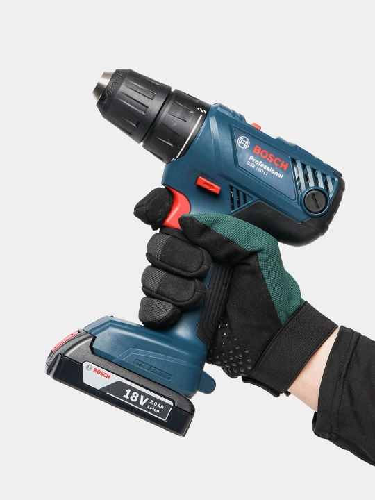 Bosch professional 18V akkumulyatorli zarbali va oddiy shurup buragich GSB / GSR seriyasi