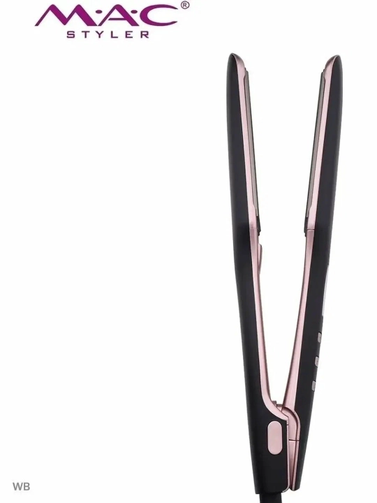 Professional dazmol, soch to‘g‘rilagich MAC Styler MC-5580,  Titan, LCD displeyli