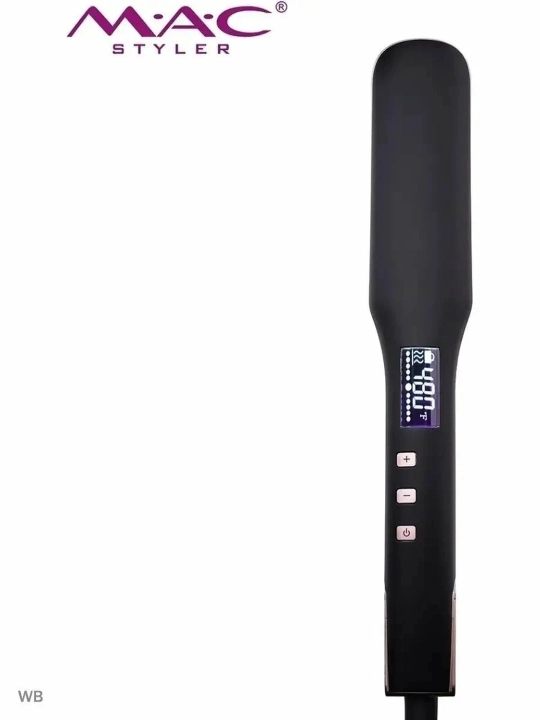 Professional dazmol, soch to‘g‘rilagich MAC Styler MC-5580,  Titan, LCD displeyli