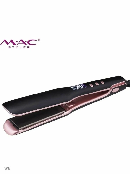Professional dazmol, soch to‘g‘rilagich MAC Styler MC-5580,  Titan, LCD displeyli