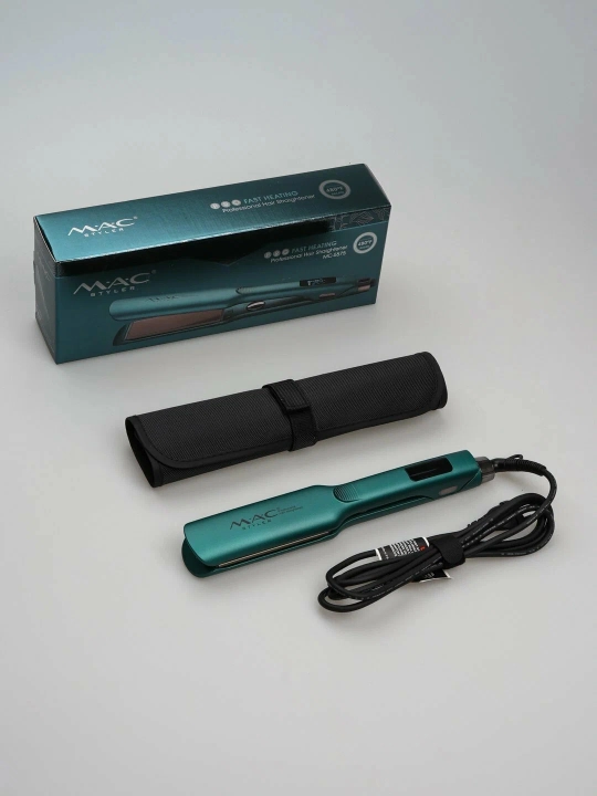 Professional dazmol, soch to‘g‘rilagich MAC Styler MC-5580,  Titan, LCD displeyli