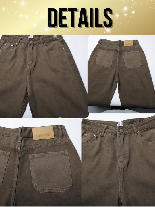 Ayollar baggy jinsi, Y2K, keng jinsi, klassik, koreys uslubi, baland bel