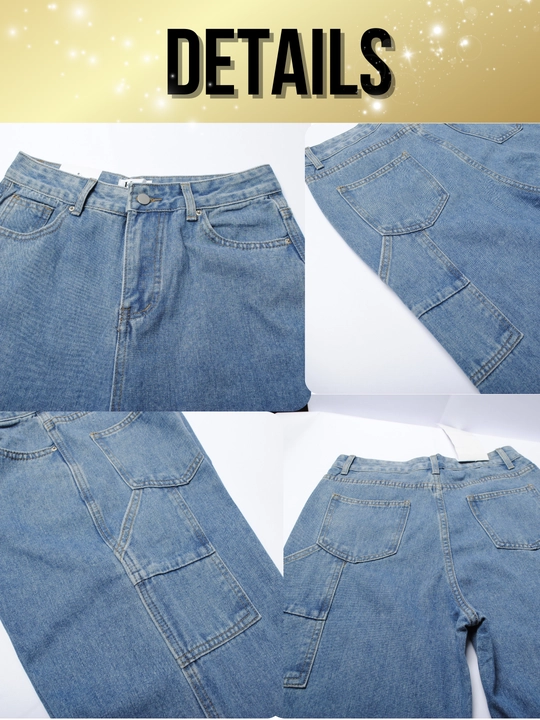 Ayollar baggy jinsi, Y2K, keng jinsi, klassik, koreys uslubi, baland bel
