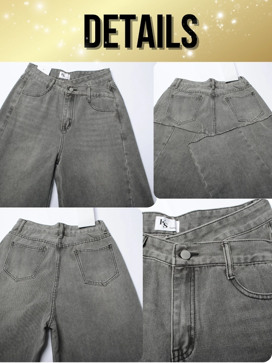 Ayollar baggy jinsi, Y2K, keng jinsi, klassik, koreys uslubi, baland bel