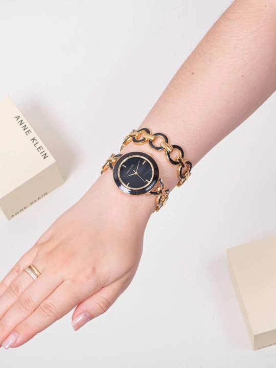 Ayollar qo'l soati Anne Klein AK4066, bilaguzuk bilan to'plam