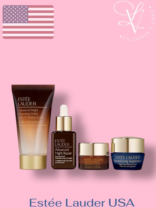 Подарочный набор Estee Lauder, крем для лица, ночная сыворотка, крем для кожи вокруг глаз