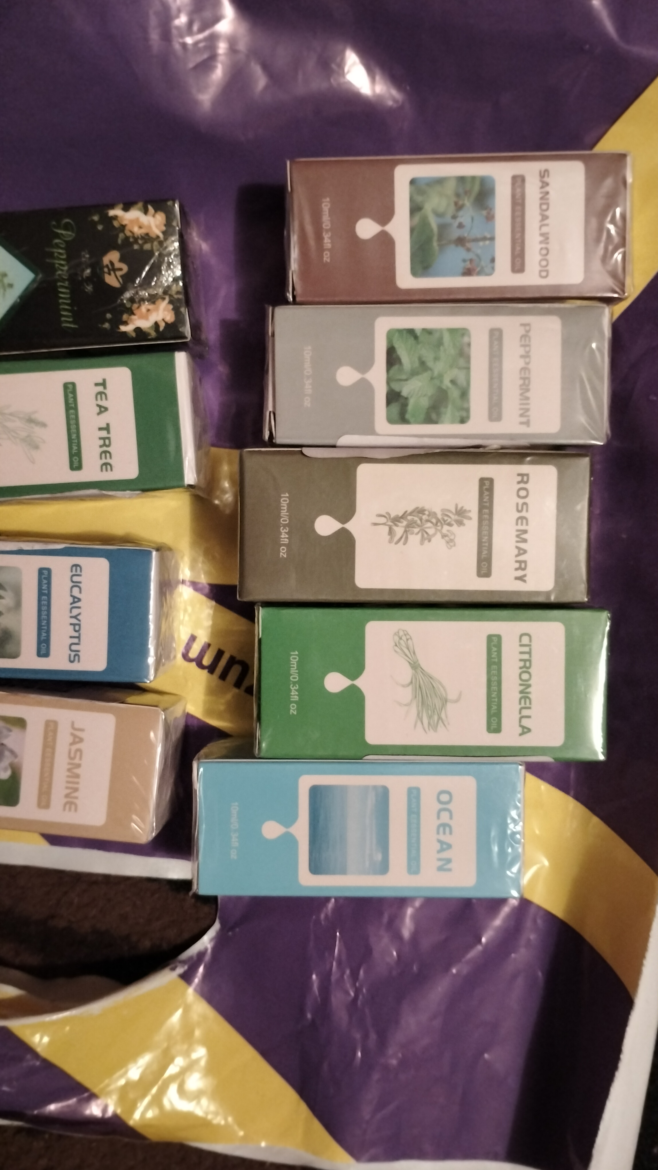Efir yogi havo namlagich uchun xushbo'y hid, avtomobil, moshina va uy uchun aromadiffuzor