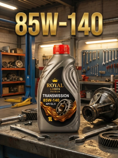 Трансмиссионное масло "Royal Lube Premium" GL-5, 1 л — ROYALPL-ROYALPREMIUMTRANSMISSION1-ЧЕРН