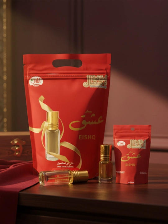Ishq musk – (мускус, мускатахара, мускус), набор из 24 флаконов - 