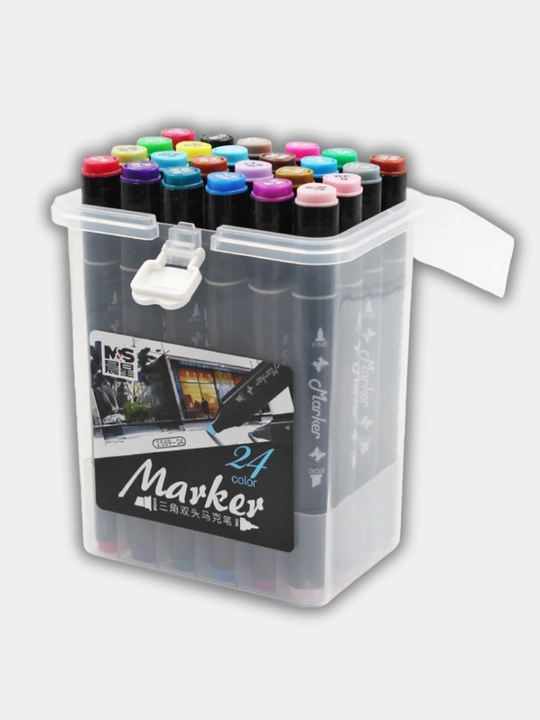 Rangli markerlar to‘plami Art-Marker