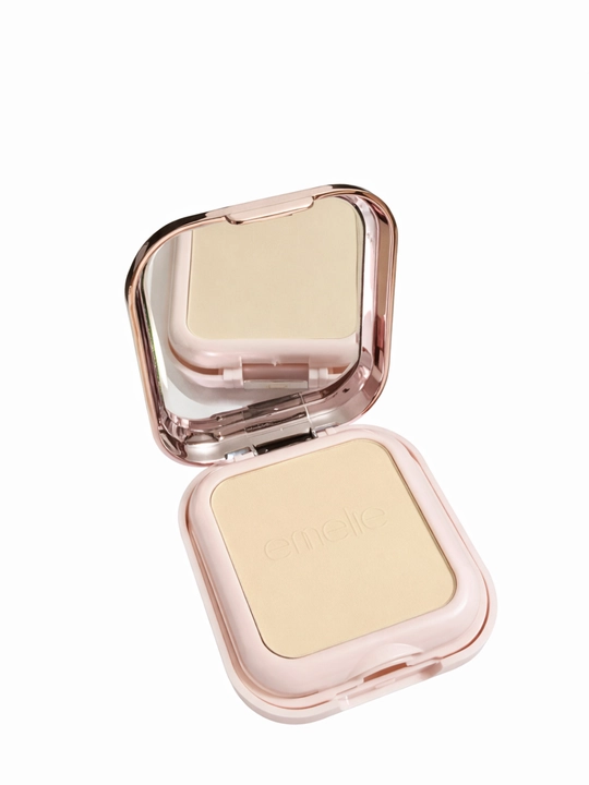 Пудра для лица Emelie BB/HD компактная Matte Powder, SPF, матовая, стойкая