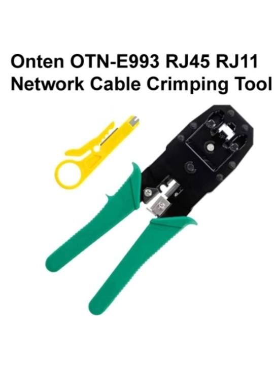 Кримпер OTN-E993 для обжима RJ45 RJ11 RJ12, инструмент для опрессовки сетевых кабелей