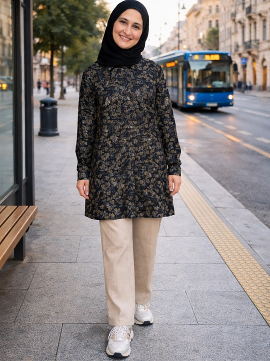 Rubashka-tunika ayollar uchun uzun ko‘ylak, bluzka paxta, M–6XL, yozgi, katta o‘lchamlar