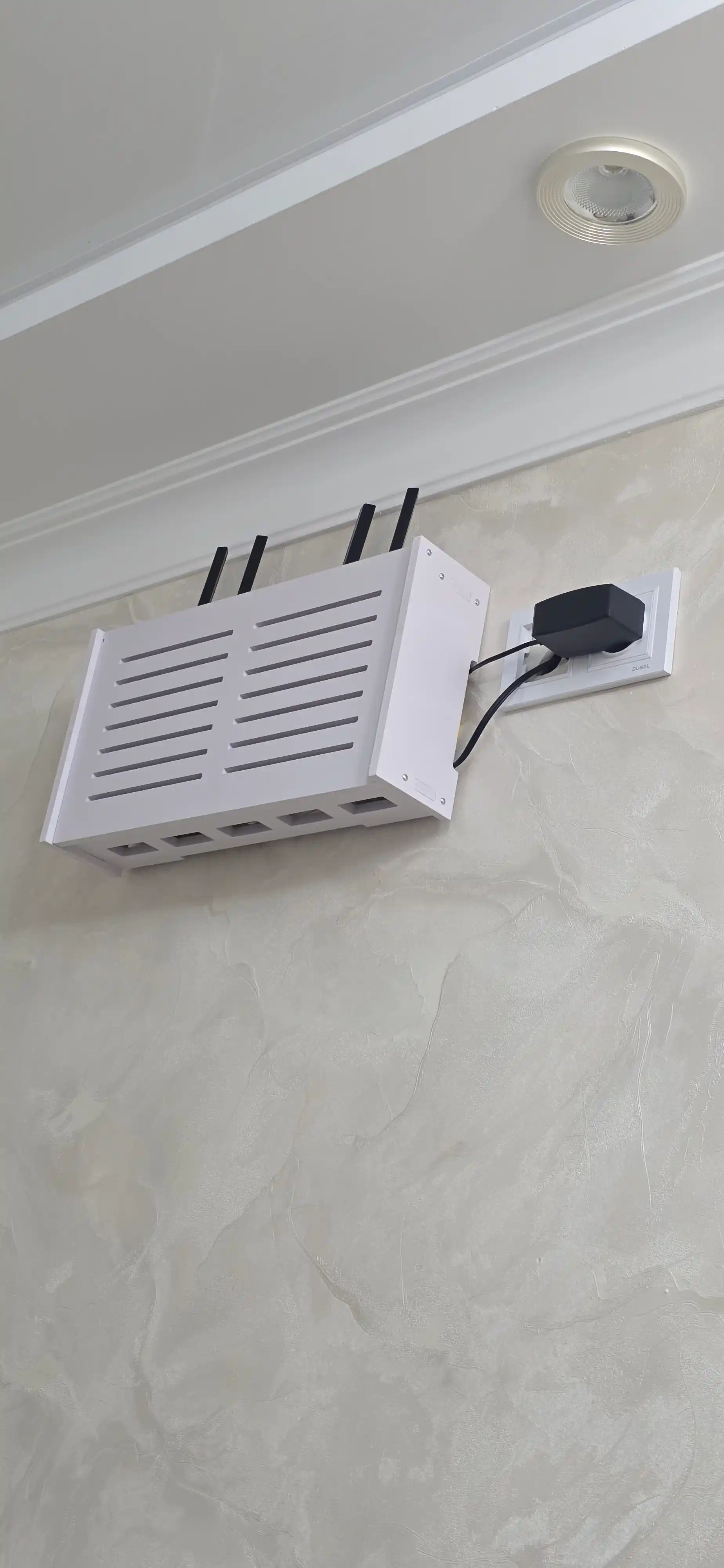 Органайзер для Wi-Fi роутера, настенный, креативный дизайн, ПВХ