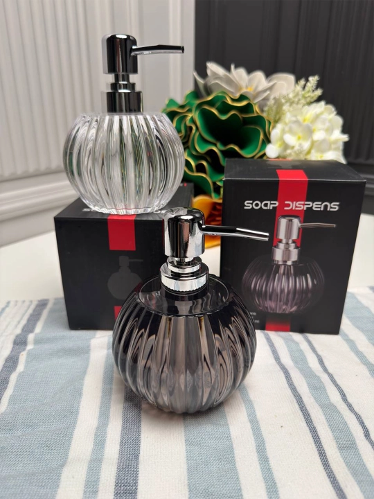 250 ml akril sovun dozatori — suyuq sovun uchun dozator, hammom va oshxona uchun dispenser