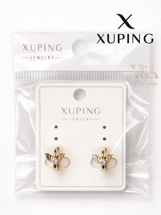 Детские серьги Xuping для девочек, маленькие