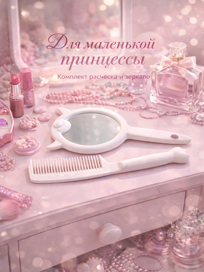 Набор расчёсок для ежедневного использования — OZELIA-РАСЧЕСКА-КОНФЕТН